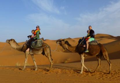 Voyage au Maroc de la Famille de Marie