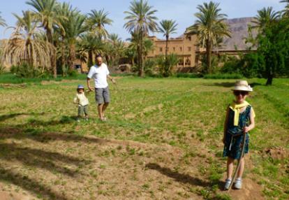 Voyage au Maroc de la Famille de Marie