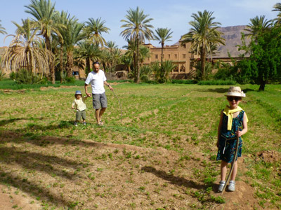 Voyage au Maroc de la Famille de Marie