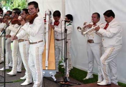 Fiesta mariachi pour un mariage à Xalapa