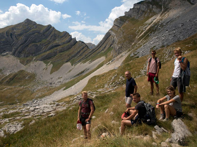 Voyage au Monténégro de la Famille d'Anne-Sophie