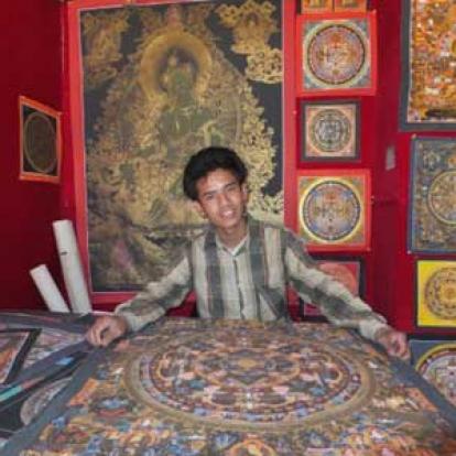 Voyage au Népal d'Elisabeth