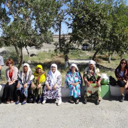 Les ouzbeks adorent se faire prendre en photos