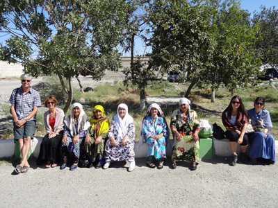 Les ouzbeks adorent se faire prendre en photos