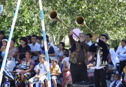 Spectacle de foire à Boukhara