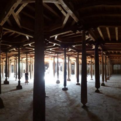 Mosquée du Vendredi, Khiva, un lieu de paix