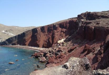 Voyage à Santorin de Delphine