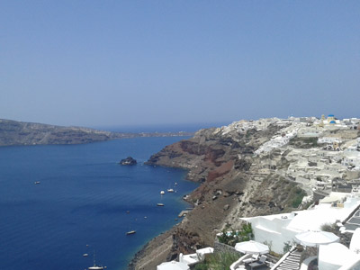 ©Delphine M. - Tous Droits réservés Voyage à Santorin de Delphine