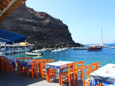 Voyage à Santorin de Jean-Robert