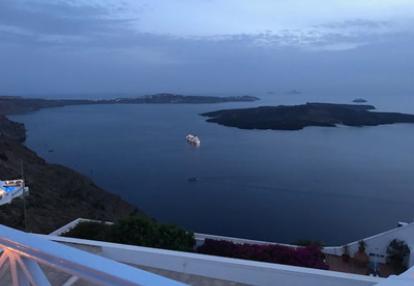 Voyage à Santorin de Christine et Daniel