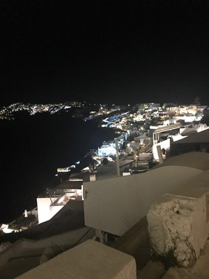 Voyage à Santorin de Christine et Daniel