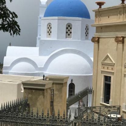 Voyage à Santorin de Christine et Daniel