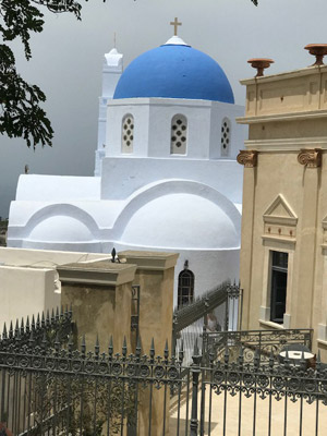 Voyage à Santorin de Christine et Daniel