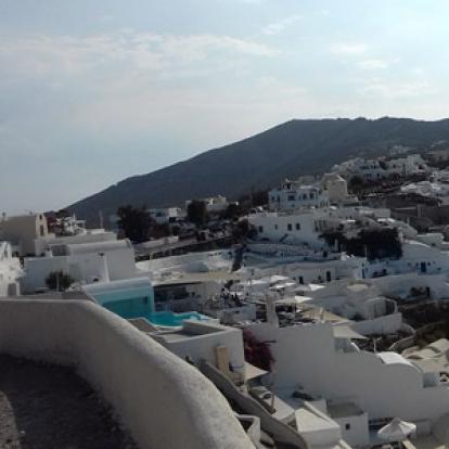 Voyage à Santorin de Brigitte