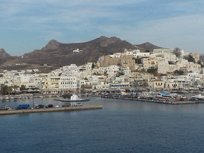 Voyage à Santorin de Brigitte