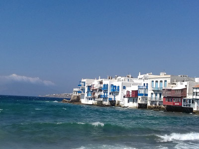 Voyage à Santorin de Brigitte