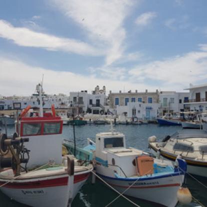 Voyage à Santorin de Brigitte