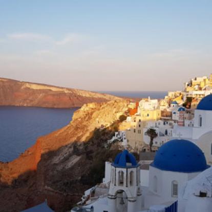 Voyage à Santorin de Brigitte