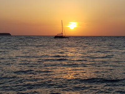 Voyage à Santorin de Brigitte