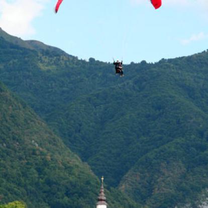 Parapente à Tolmin 