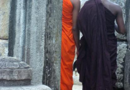 Bonze Polonnaruwa Voyage au Sri Lanka de Martine et ses amis