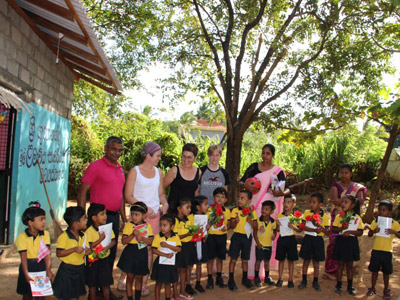 Voyage au Sri Lanka de la Famille de Nadine