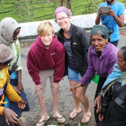 Voyage au Sri Lanka de la Famille de Nadine