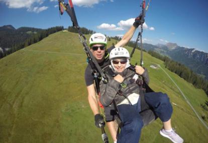 Voyage en Suisse de Guillermo et  Maria Eugenia