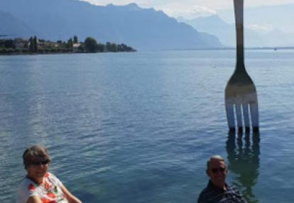 Voyage en Suisse de Guillermo et  Maria Eugenia