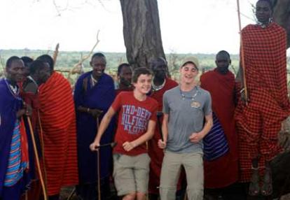 Voyage en Tanzanie de la Famille de Chantal