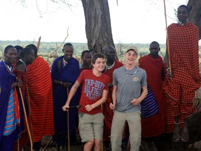 Voyage en Tanzanie de la Famille de Chantal