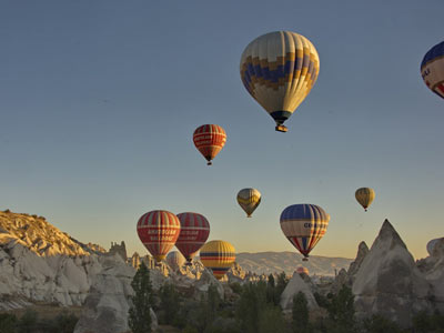 ©Marie-Claude V. - Tous Droits réservés Féerie de montgolfières en Cappadoce