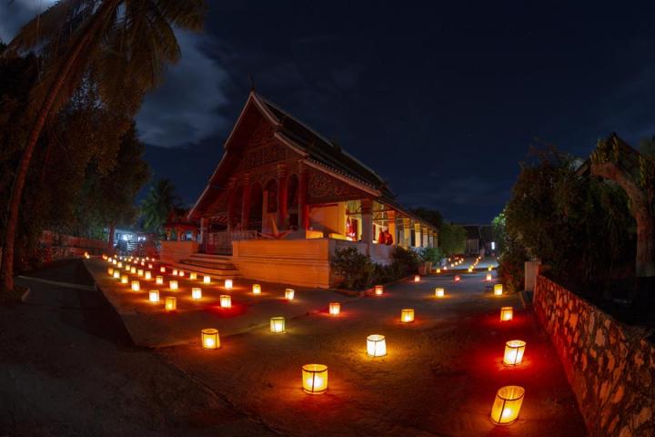 Luang Prabang - Wat Aphai Voyage Découverte au Laos - La Fête de That Luang